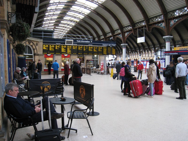 2011 UK England York 1050.jpg - A visit to Newcastle England for a company audit allowed time to visit the city of York. Train rides, train museum, walled city, large churches.